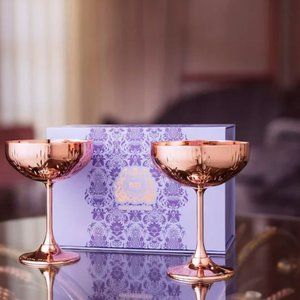 NEW Elyx Copper Coupes Gift Set
